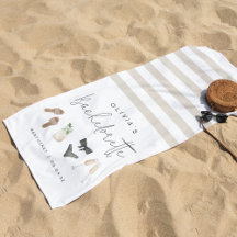 Neutros de Verão Festa de Solteira Personalizada