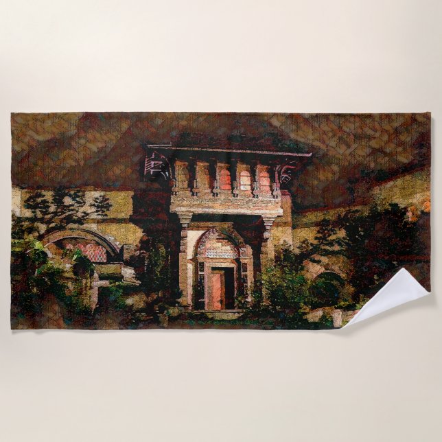 Toalha De Praia NOITE EM SHANGRI-LA Beach Towel (Frente)