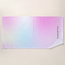 Nome do Monograma de Gradação Rosa Moderno