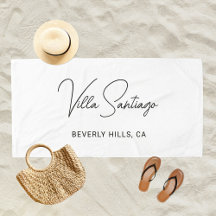 Nome Moderno Personalizado da Residência Doméstica