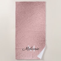 Nome Rosa Brilhante Girly Sparkle rosa Dourado