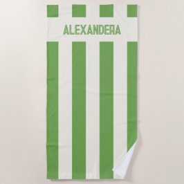 Toalha De Praia Nome Verde Margaritas Bachelorette Bridesmaid