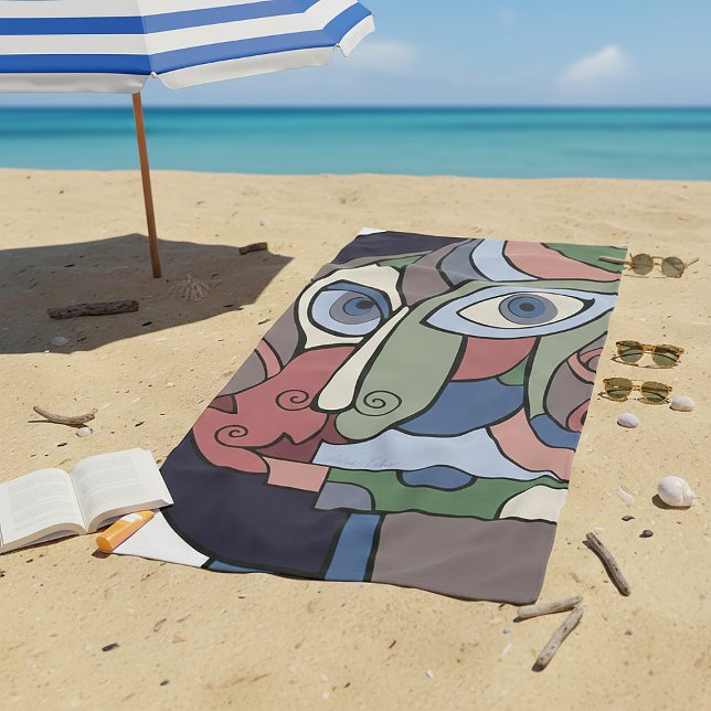 Toalha De Praia Not a Pawn (Criador carregado)