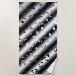 Toalha De Praia nota, música, metal, partituras, banda, clf,