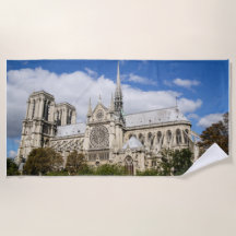 Notre Dame Beach Towel