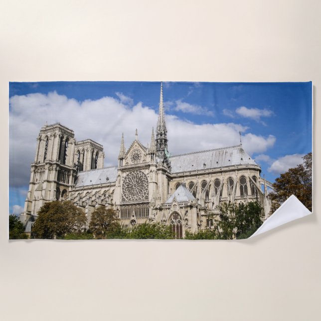 Toalha De Praia Notre Dame Beach Towel (Frente)