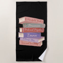 Toalha De Praia Novels V de Jane Austen