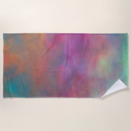 Toalha De Praia Nuvens Arco-Íris