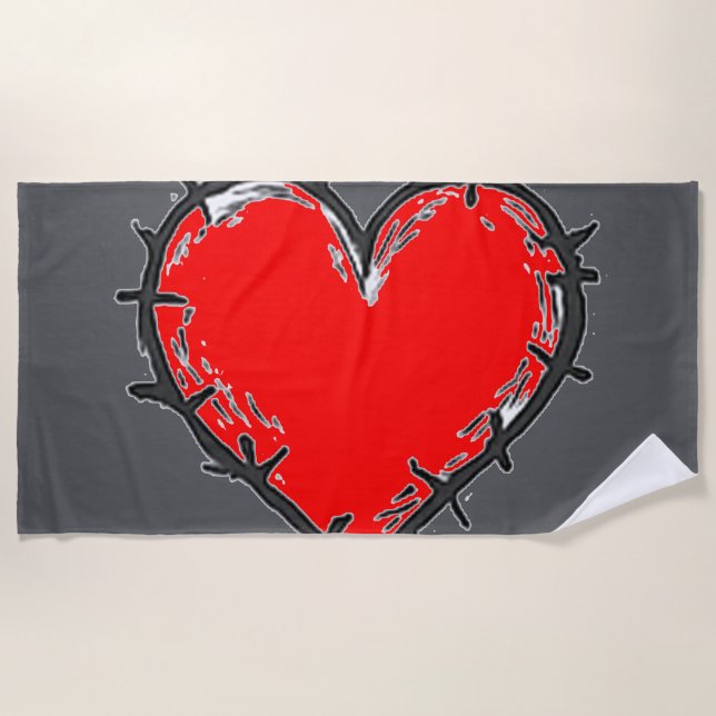 Toalha De Praia O amor é (Frente)