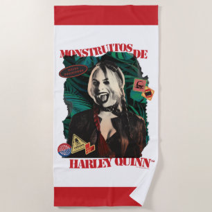 Toalha De Praia O Esquadrão Suicida Harley Quinn Winking