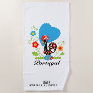 Toalha De Praia O Galo Português