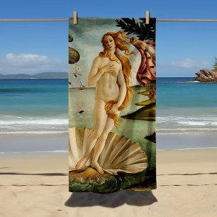 Toalha De Praia O Nascimento de Vênus Botticelli