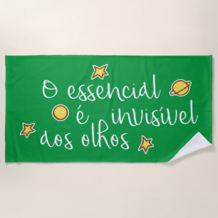 Toalha De Praia O olhos invisíveis