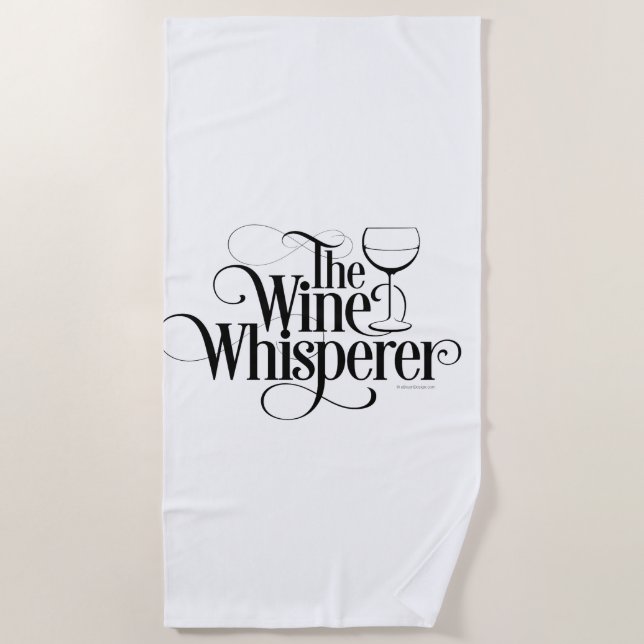 Toalha De Praia O Sussurreiro De Vinho (Frente)