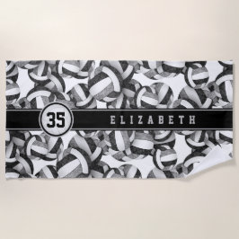 Toalha De Praia O vulgo da cinza preta define seu nome personaliza