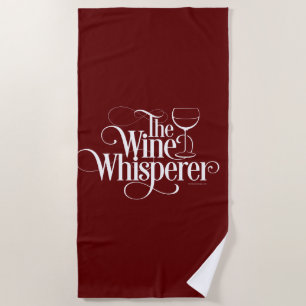 Toalha De Praia O Whisperer De Vinho