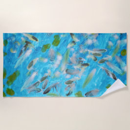 Toalha De Praia Ocean Birds Beach Towel