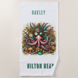 TOALHA DE PRAIA OCTOPUS DO BURACO DE ESPESSURA BARATO