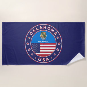 Toalha De Praia Oklahoma sticker, phone case