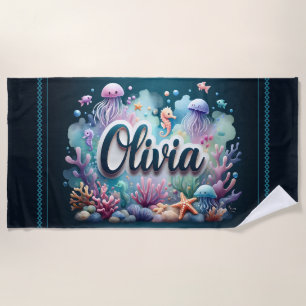 Toalha De Praia Olivia Ocean Adventure Beach Towel