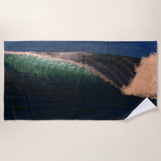 Toalha De Praia Onda (Frente)