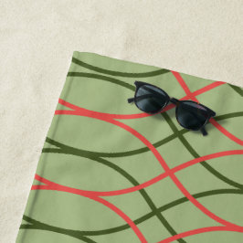 Toalha De Praia Ondas verdes
