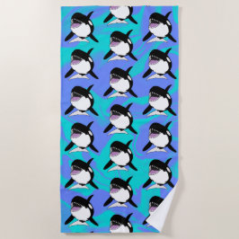 Toalha De Praia Orca Killer Whale