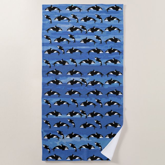 Toalha De Praia Orcas Beach Towel (Frente)