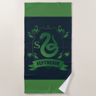 Toalha De Praia Ornamentado SLYTHERIN™ House Crest