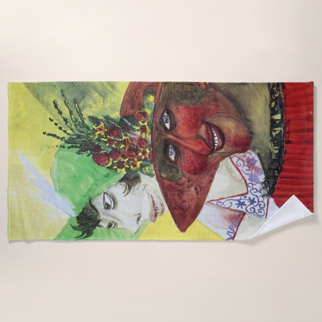 Toalha De Praia Otto Dix, Prostitutas (Frente)