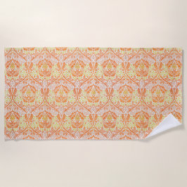 Toalha De Praia Ouro Bough Pattern (por William Morris)