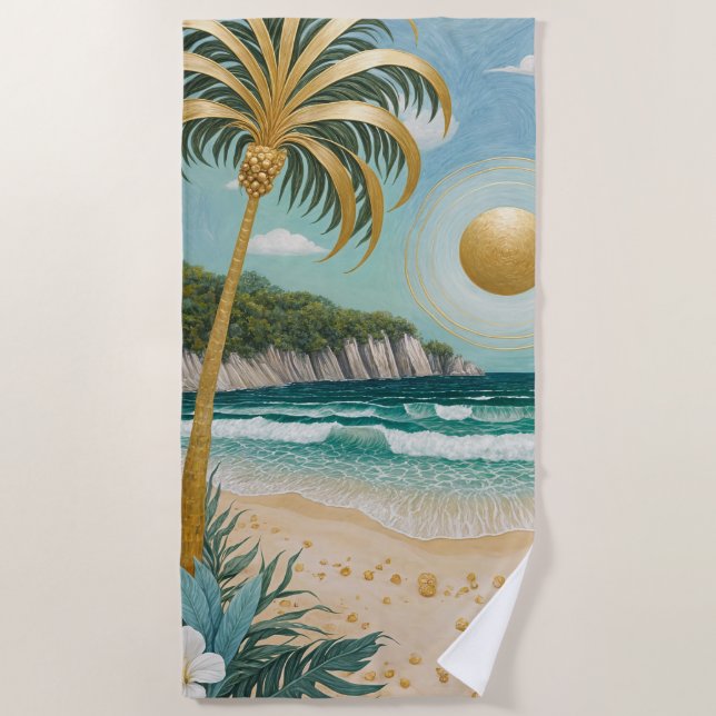 Toalha De Praia Ouros (Frente)