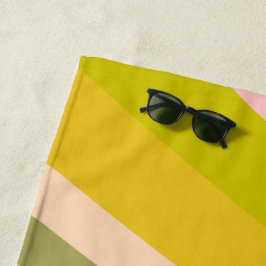 Toalha De Praia Padrão Brilhante de distribuição de citros moderno