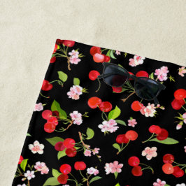 Toalha De Praia Padrão Cherry 2