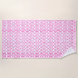 Toalha De Praia Padrão de Livro de Endpaper