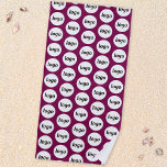 Toalha De Praia Padrão de logotipo simples para Promocional comerc<br><div class="desc">Adicione seu próprio logotipo a este simples padrão de agrupamento de um produto de promocional para sua empresa. Use-os você mesmo ou dê-os a funcionarios,  funcionários,  clientes e clientes para promover a lealdade à marca. Excelente para patrocínio corporativo.</div>