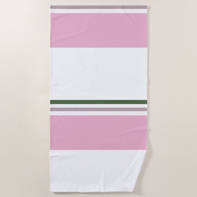 Toalha De Praia Padrão de pré-disquete moderno (Frente)