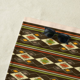 Toalha De Praia Padrão Etíope Tebeb