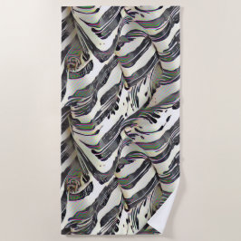 Toalha De Praia Padrão geométrico abstrato moderno design 38