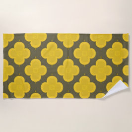 Toalha De Praia Padrão Geométrico de abstrato