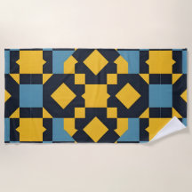 Padrão Geométrico de abstrato com Cores Vibrantes