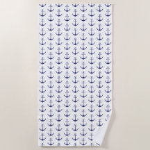 Padrão náutico branco marinho azul-claro moderno