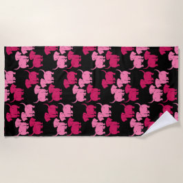 Toalha De Praia Padrões de Cachorro Alemães