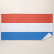 Países Baixos Flag Beach Towel