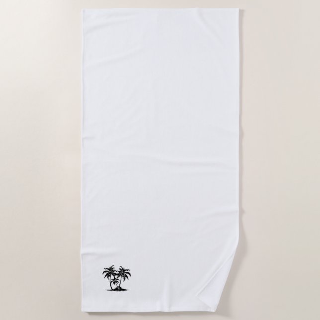 Toalha De Praia Palm Beach Towel (Frente)