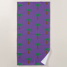 Toalha De Praia Palm Tree - Beach Towel