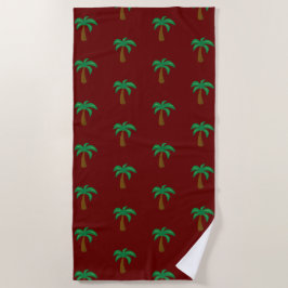 Toalha De Praia Palm Tree - Beach Towel