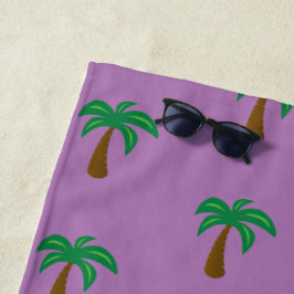 Toalha De Praia Palm Tree - Beach Towel