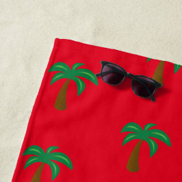Toalha De Praia Palm Tree - Beach Towel