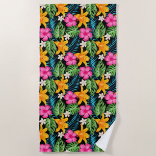 Toalha De Praia Palmas tropicais de Beach Towel